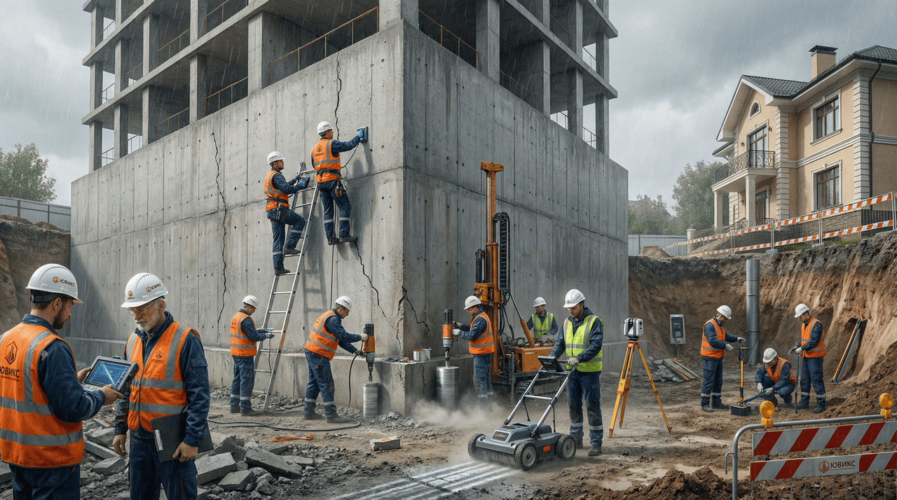 Техническое обследование и аудит фундаментов зданий